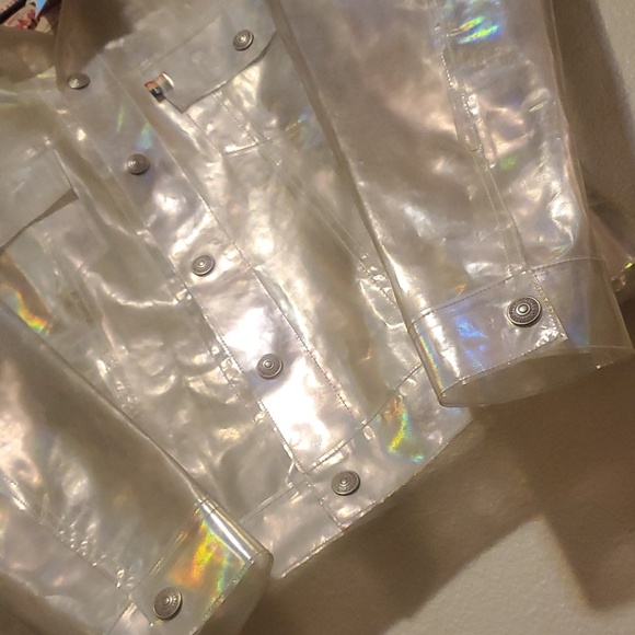 Levi's Original Pride Clear Vinyl Type III Trucker Jacket - Picture 4 of 12